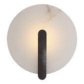 Светильник настенный ST-Luce черный/алебастр LED 1*5W 3000K SL1195.401.01