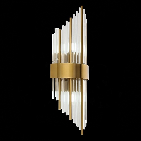 Светильник настенный ST-Luce Латунь/Латунь, Прозрачный E14 2*60W SL1158.301.02 - фото