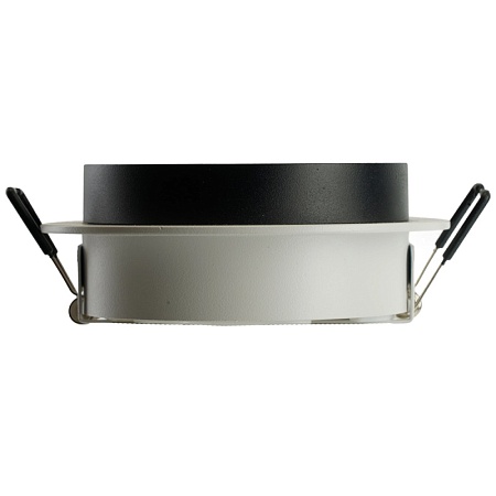 Светильник встраиваемый Feron DL507 потолочный GX53 белый + черный круг - фото