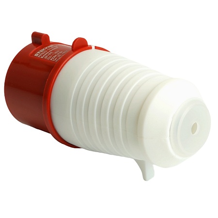 Вилка прямая ST-024 32А 380В 3P+PE IP44, PPG32-024-44, Stekker - фото