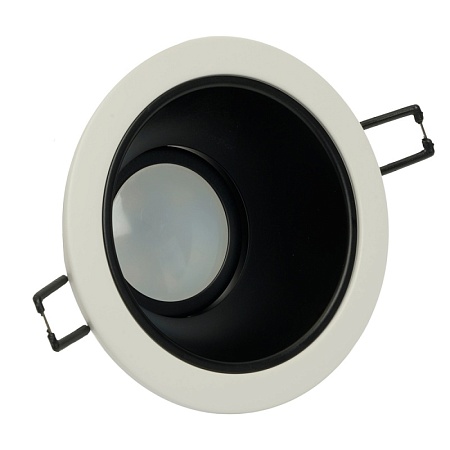 Светильник встраиваемый Feron DL3113 потолочный MR16 G5.3 белый + черный - фото