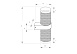 Настенный светильник (бра) Technical Focus Design C069WL-02MG - фото