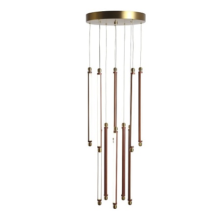 Светильник подвесной ST-Luce Латунь/Терракотовый, Белый LED 10*6,5W 3000K SL6225.303.10 - фото