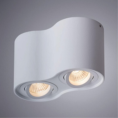 Точечный накладной светильник Arte Lamp FALCON A5645PL-2WH - фото