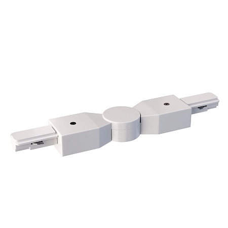 Коннектор поворотный шарнирный Unity белый - фото