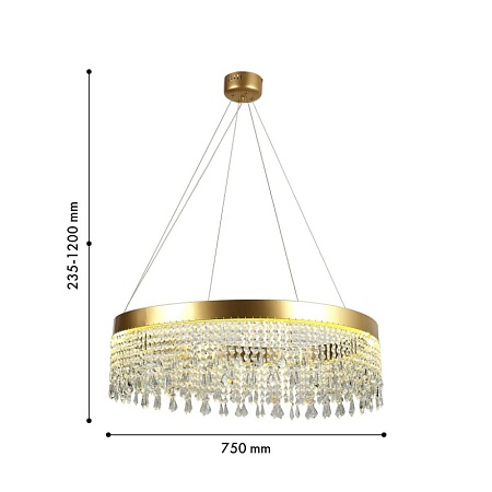 Подвесная люстра Favourite 4479-7P - фото