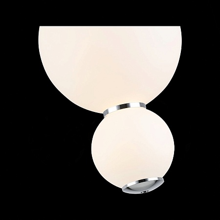 Светильник подвесной ST-Luce Хром/Белый LED 1*12W 3000K SL1583.113.01 - фото