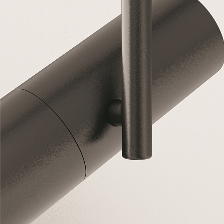 Трековая система Technical однофазная для натяжного потолка чёрная 300x300x300 TS-Z-300-TR005-1-GU10-B