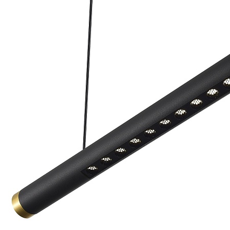 Светильник подвесной ST-Luce черный/черный,латунь LED 1*20W 4000K SL6238.403.01 - фото