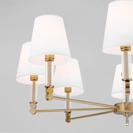 Потолочный светильник Eurosvet 60145/8 латунь - фото