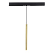 Магнитный трековый светильник Золотистый LED 1*7W 3000K 450Lm Ra90 36° IP20 D32xH307 48 ST682.336.07