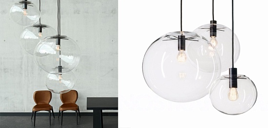 Подвесной Светильник Selene Glass Ball Ceiling Lights D15 Imperiumloft 85250-22 - фото