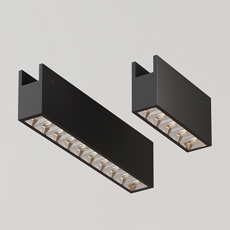 Уличный трековый светильник Points Elasity IP 3000К 20Вт 45° черный - фото