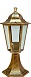 Светильник садово-парковый Feron 6104/PL6104 шестигранный на постамент 60W E27 230V, черное золото - фото