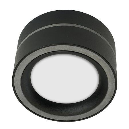 Светильник потолочный Feron HL455 12W, 230V, GX53, черный - фото