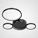 Потолочная Люстра В Виде Колец Twine 4 Rings Black Imperiumloft 204612-26 - фото