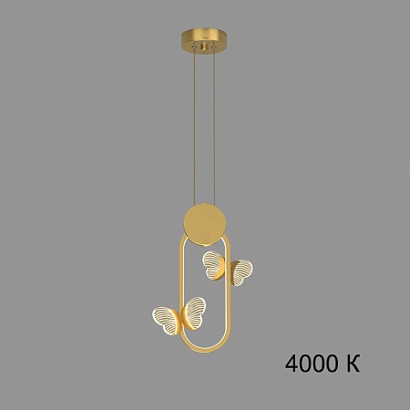 Подвесной Светильник Babetta Geometry C Brass 3000К Imperiumloft 212870-23 - фото