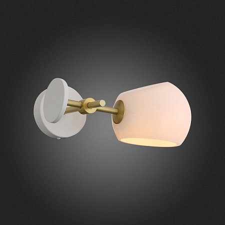 Бра ST-Luce Белый/Белый E14 1*40W SL434.501.01 - фото