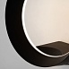 Уличный настенный светодиодный светильник Ring IP54 1710 TECHNO LED черный Elektrostandard - фото