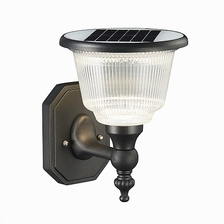 Светильник уличный настенный ST-Luce Черный/Черный, Прозрачный LED 1*2W 3000-6000K SL9502.401.01 - фото