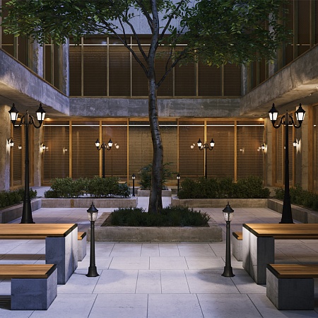 Ландшафтный светильник Outdoor Goiri O028FL-01BZ - фото