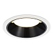 Св-к встр. Черный LED 1*12W 3000K 1 080Lm Ra80 120° IP20 D105xH50 100-240V ST755.438.12 - фото