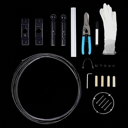 Тросовая световая система без источника света ST-Luce Черный ST962.407.00 - фото