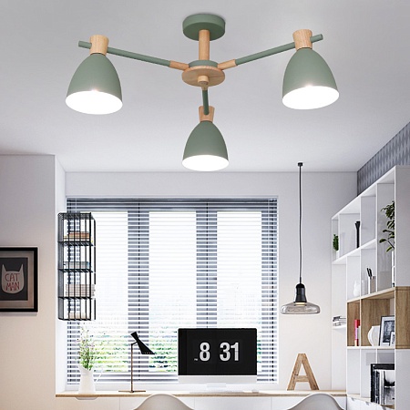 Потолочная Люстра Folke 8 Gray Imperiumloft 178024-26 - фото