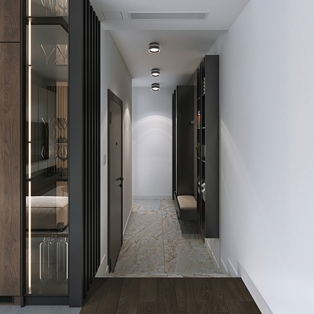 Светильник потолочный Feron HL455 12W, 230V, GX53, черный - фото