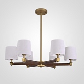 Люстра Jorgenson D85 White/Dark Wood Imperiumloft 203574-26