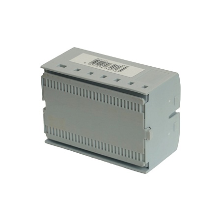 Зажим блочный (групп) для распред.тока нагрузки push-in на 12 точек, сеч 2,5 мм2, 690V,41А,1точка интегр. питание,  LD580 PTFIX 6-12/25 - фото