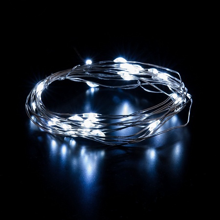 Гирлянда Eurosvet 400-006 белый 3м IP20 - фото