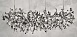 Люстра Tezani Argent Suspension Linear Imperiumloft 84495-22 - фото