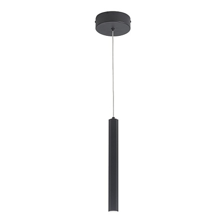 Светильник подвесной ST-Luce Черный/Черный LED 1*6W 4000K ST614.403.06 - фото