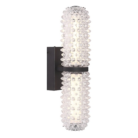 Светильник настенный ST-Luce черный/прозрачный LED 1*11W 4000K SL6144.401.01 - фото