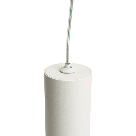 Светильник потолочный Feron ML1008 Barrel LUNA levitation на подвесе MR11 35W 230V, белый 40*250 - фото