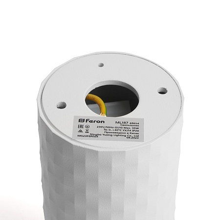 Светильник потолочный Feron ML187 Barrel PIXEL MR16 GU10 35W 230V, белый - фото