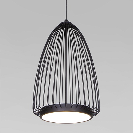 Подвесной светильник Eurosvet 40009/1 LED черный - фото