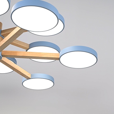 Подвесная Люстра Turna Dbl L12 Blue Imperiumloft 229092-26 - фото