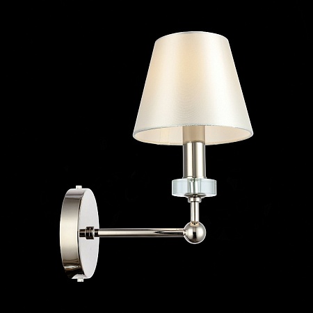 Светильник настенный ST-Luce Никель/Белый E14 1*40W SL1755.151.01 - фото