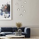Светильник подвесной ST-Luce Хром/Прозрачный с пузырьками воздуха LED 3*3W 3000K SL6017.101.03 - фото