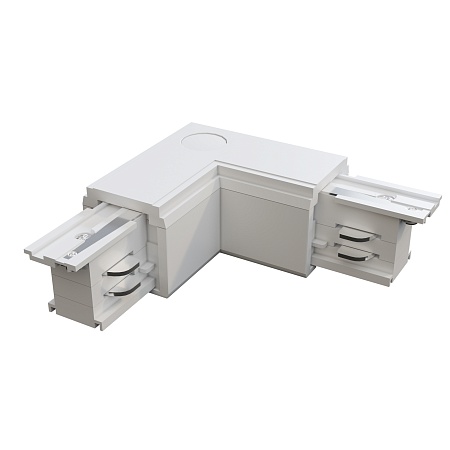 Коннектор угловой внутренний Trinity белый - фото