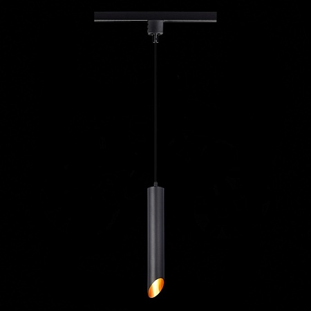 Светильник трековый Черный GU10 1*50W IP20 D60xH400 220V Без ламп ST152.416.01 - фото