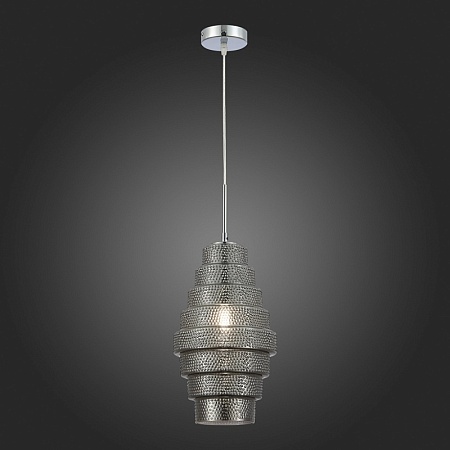 Подвес ST-Luce Хром/Дымчатый E27 1*40W SL1001.103.01 - фото