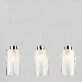 Подвесной акцентный светильник Eurosvet 50001/3 хром