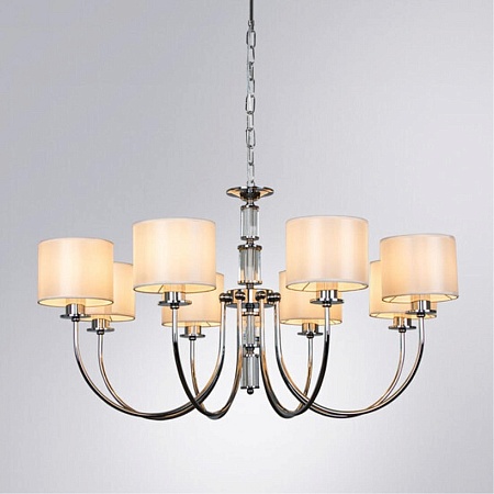 Подвесная люстра ARTE LAMP A4092LM-8CC - фото