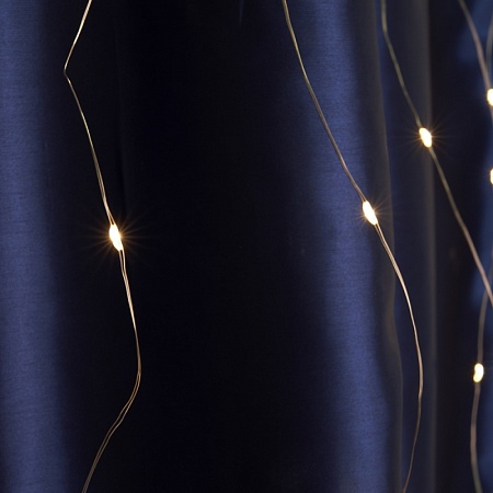 Светодиодная гирлянда Feron CL591 занавес типа Роса 3*3м  + 3м 2700К USB, прозрачный шнур - фото