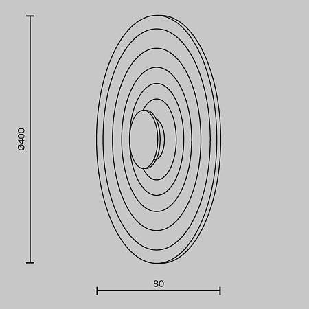Настенный светильник (бра) Maytoni Nami MOD400WL-L5KH3K - фото