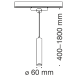 Трековый светильник Technical TR008-1-GU10-W - фото