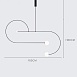 Подвесной Светильник Lines D Imperiumloft 140819-26 - фото